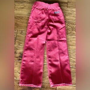 Girls size 5 vintage JCPenney red Super Denim jeans